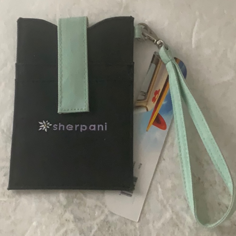 New SHERPANI Bijou Travel Pouch WRISTLETS ORGANIZER JEAN CANVAS
